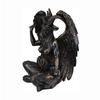 Satanův kostel Sabatická koza Baphomet Socha Satanistický Okultní Idol Sochařská Deska Pryskyřičné Řemeslo Náboženská Sochařská Ozdoba