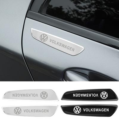 2026 Hot For VW VOLKSWAGEN 2pcs Metal Emblem Badge Car Fender Side Sticker For Volkswagen Golf Polo Tiguan VW PASSAT TOURAN Auto