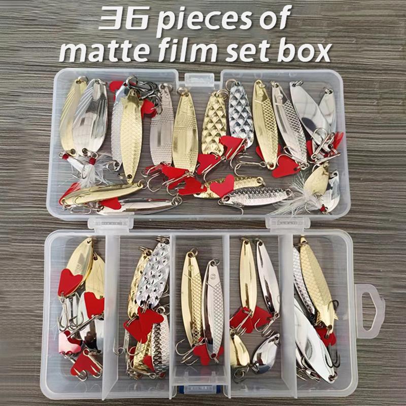Mixed Fishing Lure Set Minnow Spoon Lure Soft Lure Fishing Accessory In Box Artificial Bait For Bass Pike Crank Dropshipping