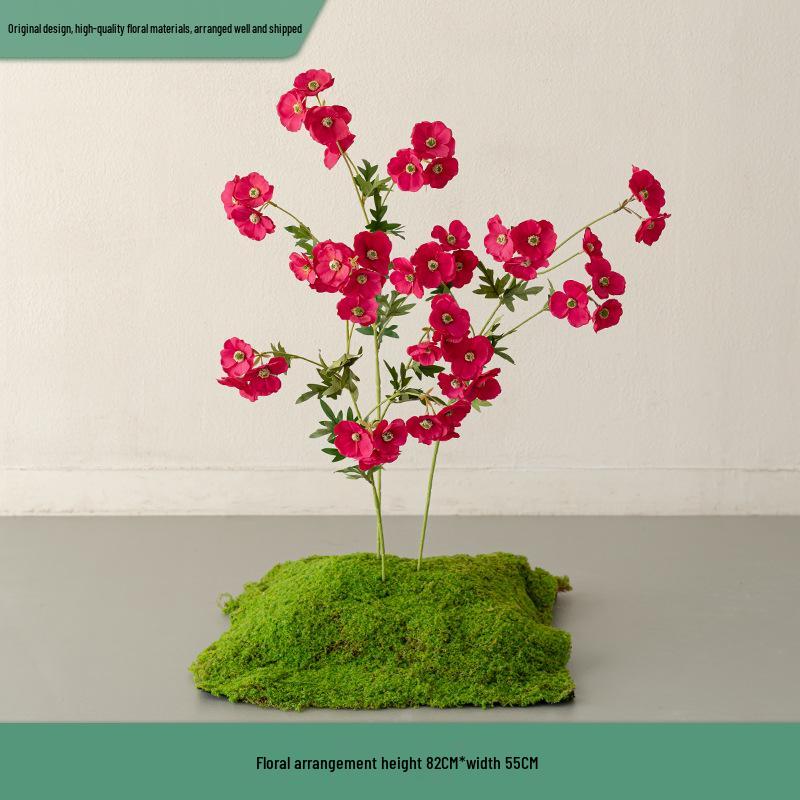 Monet Garden Artificial Floral Window Display and Landscaping Decorations