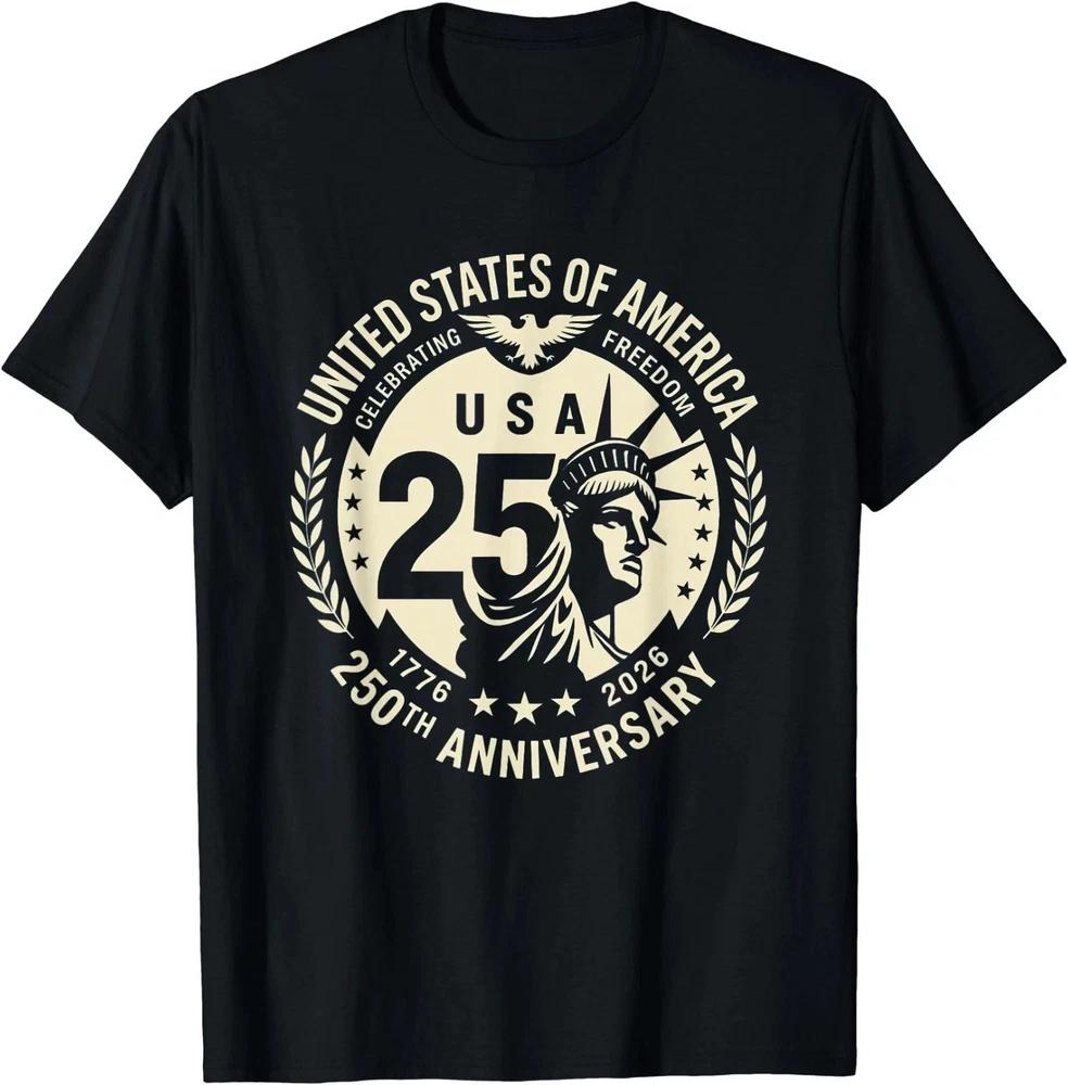 Patriotic 250th Anniversary USA 250 Years 4th Of July TShirt S