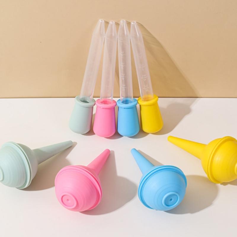 Dose Medicine Dropper Manual Nasal Sucker Ball Nasal Aspirator Bulb Syringes Medicine Dispenser for Infant Nasal Cleaner