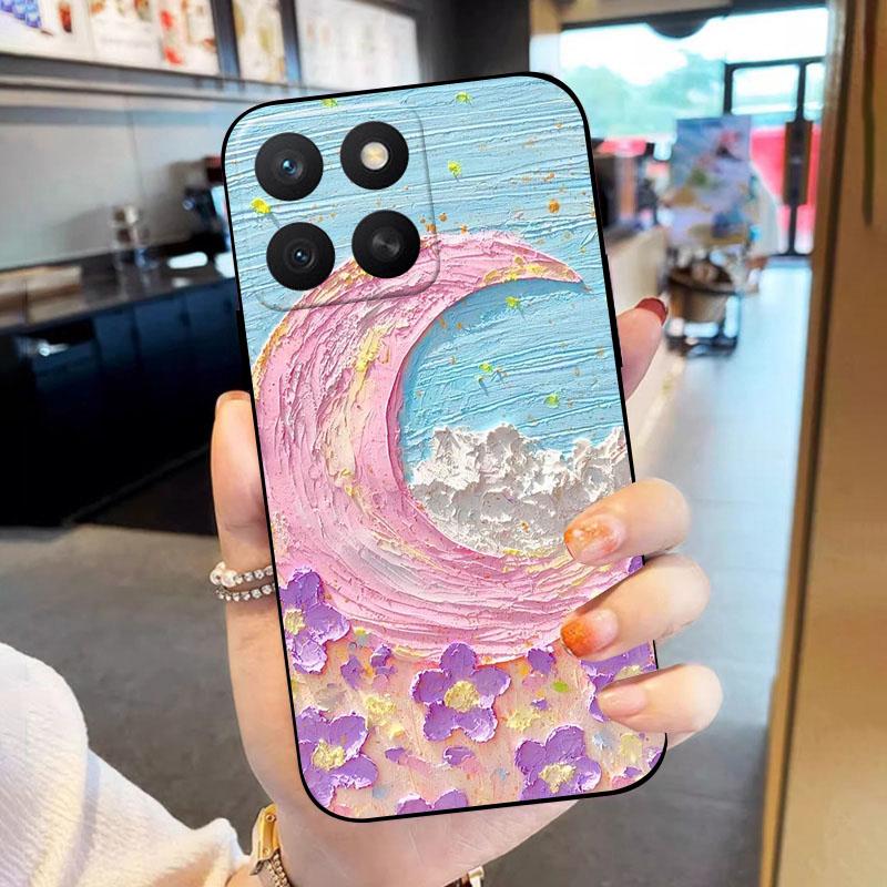 For Honor X8C Case Fashion Soft Silicone TPU Phone Case Back Cover For Honor X8C Protective Cover Fundas Coque Shockproof Bumper