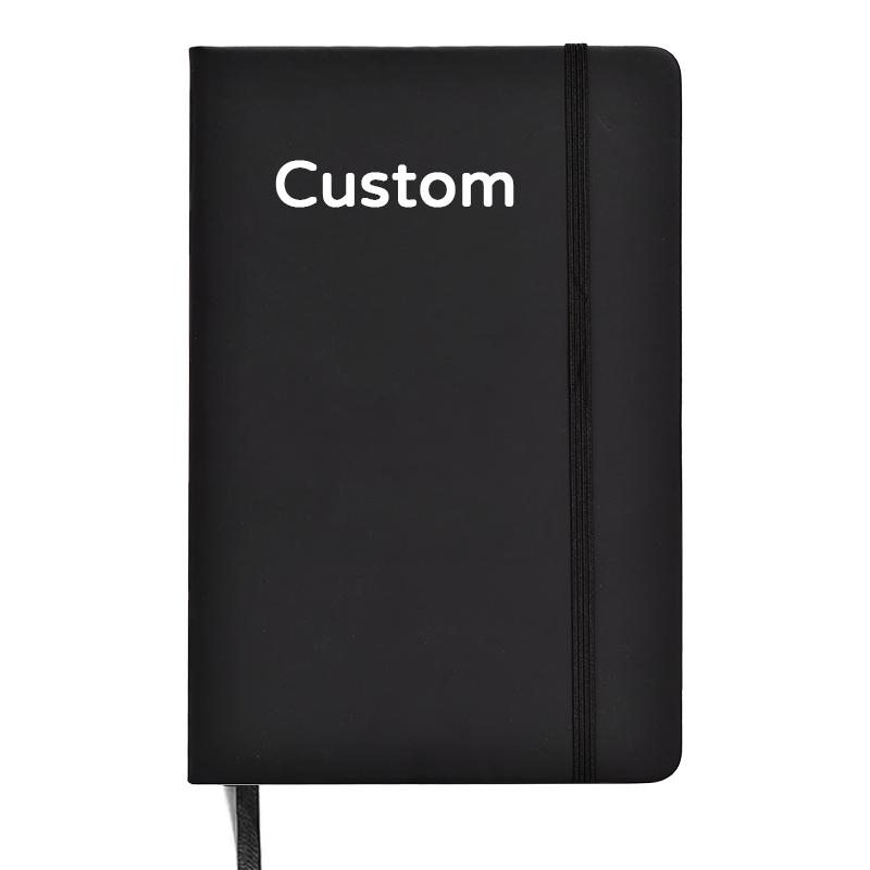 European American Custom A5 Thick Hardcover Notebook Journal Luxury Leather for School Use Foreign