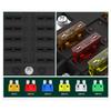 Jppium New 12-Way Automotive Fuse Box, Automotive Modification and Installation, Automotive and Marine Safe Fuse Integration Box