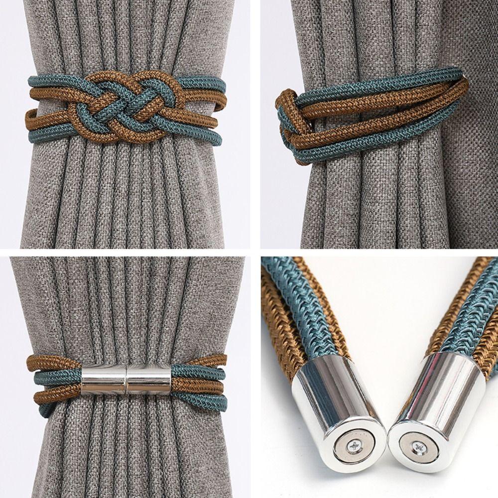 No Installation Curtain Tieback Chinese Knot Chinese Knot Curtain Strap  Home Decor