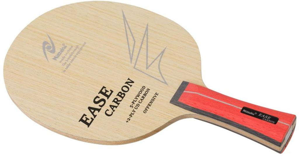 Nittaku Table Tennis Racket Shakehand Ease Carbon Flare NC0484 (FL)