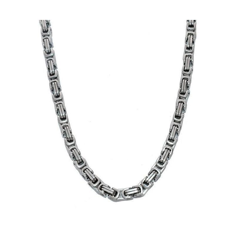 Versatile and Simple Titanium Steel Bracelet with Lobster Clasps and Thick Decorative Jewelry Pieces