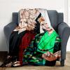 Samurai Dreams Flannel Blanket Throw Blanket Soft Warm Sofa Bed Camping Car Home Decor Unique Christmas Gift C9301624