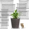 12 Pcs Plant Root Guard Baskets Gopher and Vole Wire Gopher Root Basket Stainless Steel Mole and Mesh for Garden Plants Tree Flowers Bulbs, 1 Gallon,