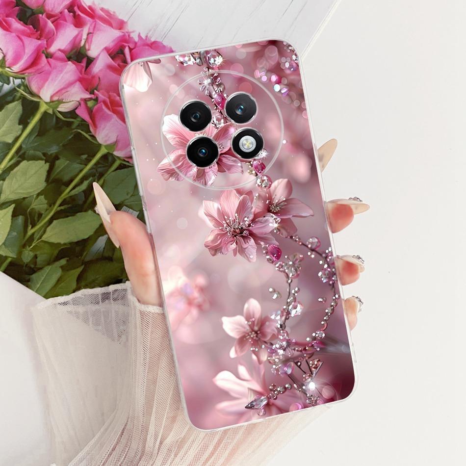 For Realme 13 Pro Plus 5G Cute Flower Butterfly Cat Painted Case For Realme 13 Pro+ 13Pro 5G Soft Silicone TPU Phone Cases