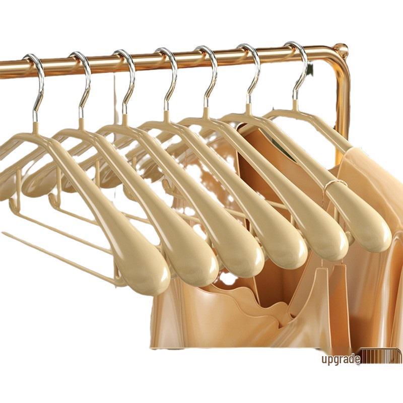 Wide Shoulder Non-Slip Clothes Hanger Rack - Seamless & No Marks Drying Stand