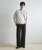 Wednesday Oasis Washable Minimal Henley Neck Knit_Soft Beige(Wc26Kn21)