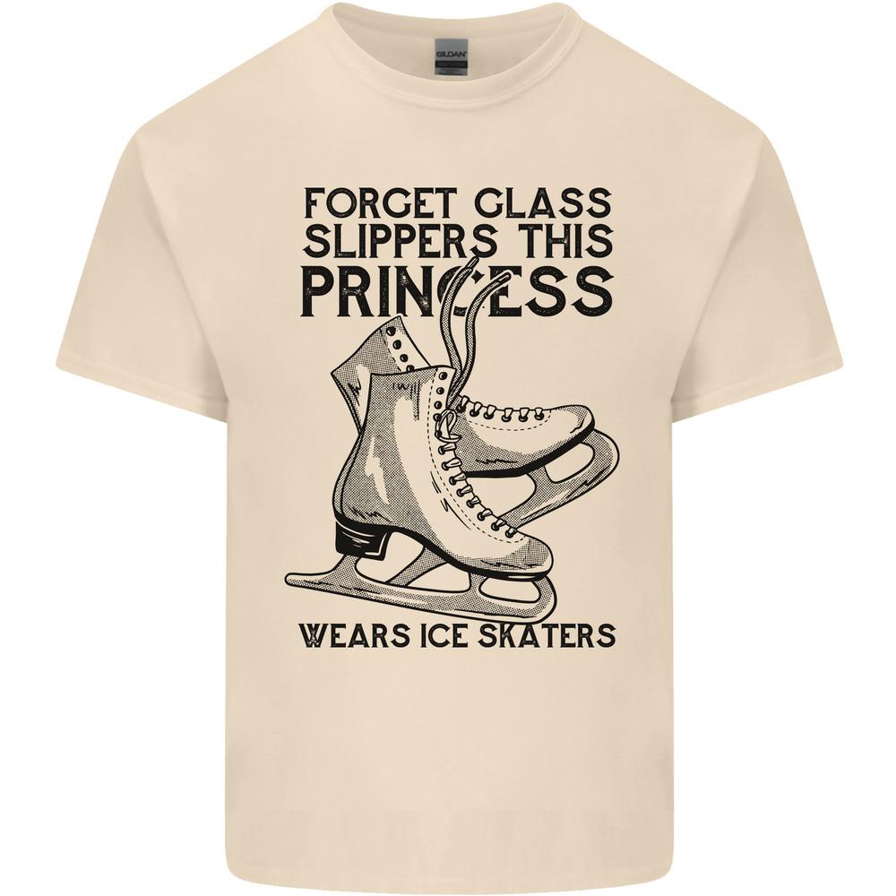 This Princess Wears Ice Skates Skater Funny Mens Light Cotton T-Shirt Unisex T-Shirt S