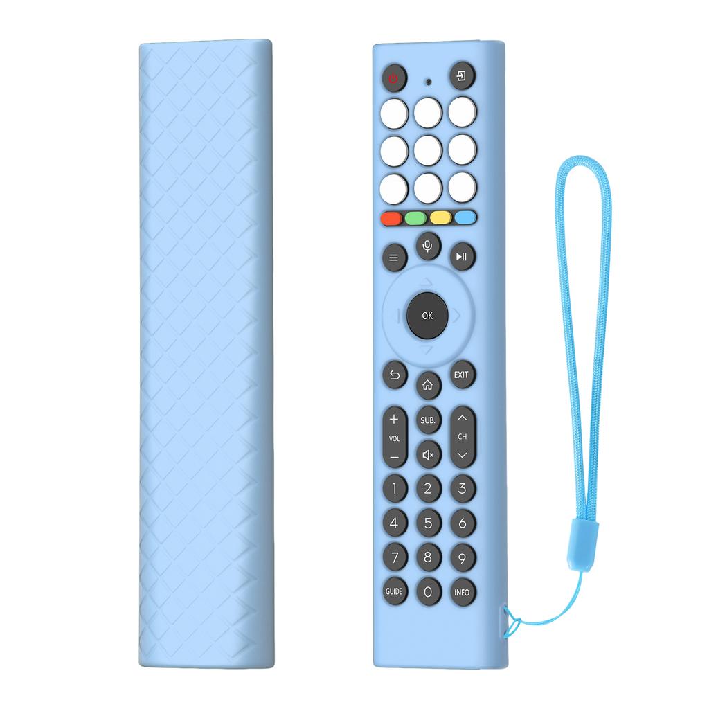 For HISENSE ERF2K38H Silicone Case Remote Control Protective Case Anti Slip Television Remote Cover Full-Coverage Silicone Case