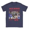 Singer Aitana Ocana Summer Y2K Funny Fashion TShirt Unisex Adult Short Sleeve Cotton Design Oversized Casual Tshirt
