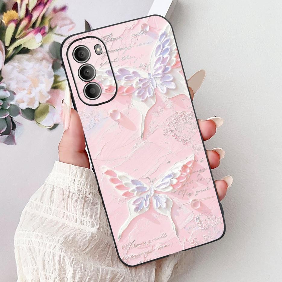 For Motorola Moto G51 Case Moto G71 5G Luxury Painetd Cover Soft Silicone Phone Case For Motorola G51 G 71 MotoG51 MotoG71 Shell