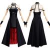 Anime Spy X Family Forger Cosplay Costume Wig Dress Suit Black Red Skirt Set Earring Long Hair Women Clothes Party