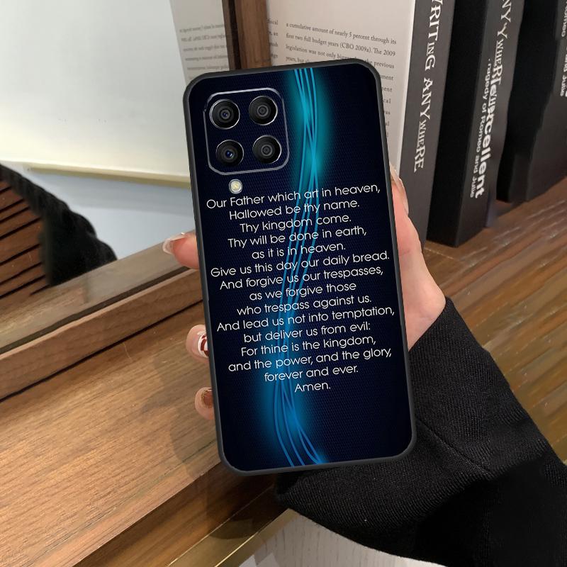 

Christianity Lord Prayer Case For Samsung Galaxy M31 M21 M11 M20 M23 M54 M14 M34 M13 M52 M32 M12 M16 M36 M56 M15 M55 Samsung M30s