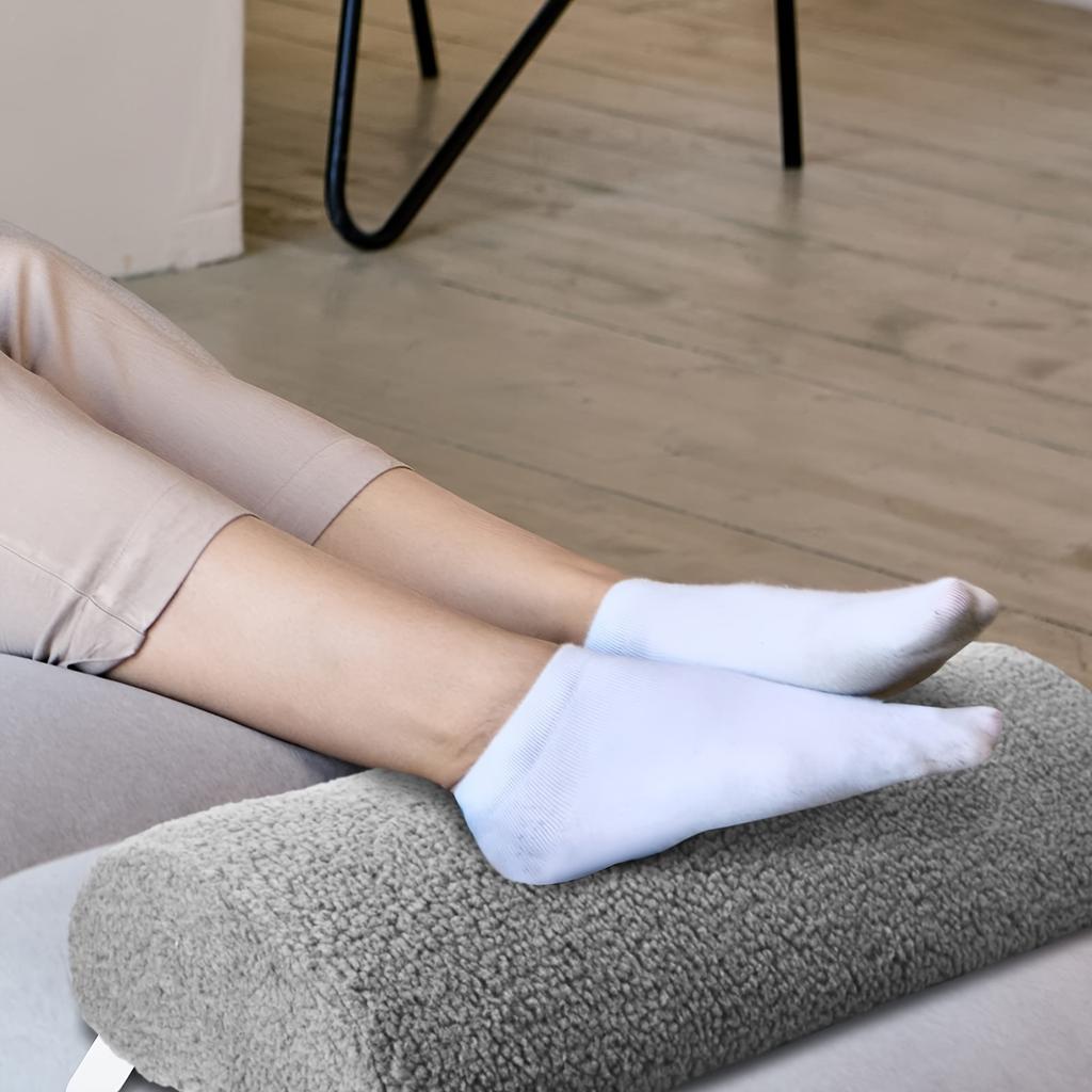 Footrest Cushion Cushion, Office Pillow It Is Suitable for Sleep and Rest,  Suitable for Bed, Chair, Sofa Headrest, Back Waist and Leg Support