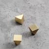 Geometric Design Drawer Cabinet Door Single-Hole Square Handles Solid Zinc Alloy Simple Furniture Wardrobe Small Handle