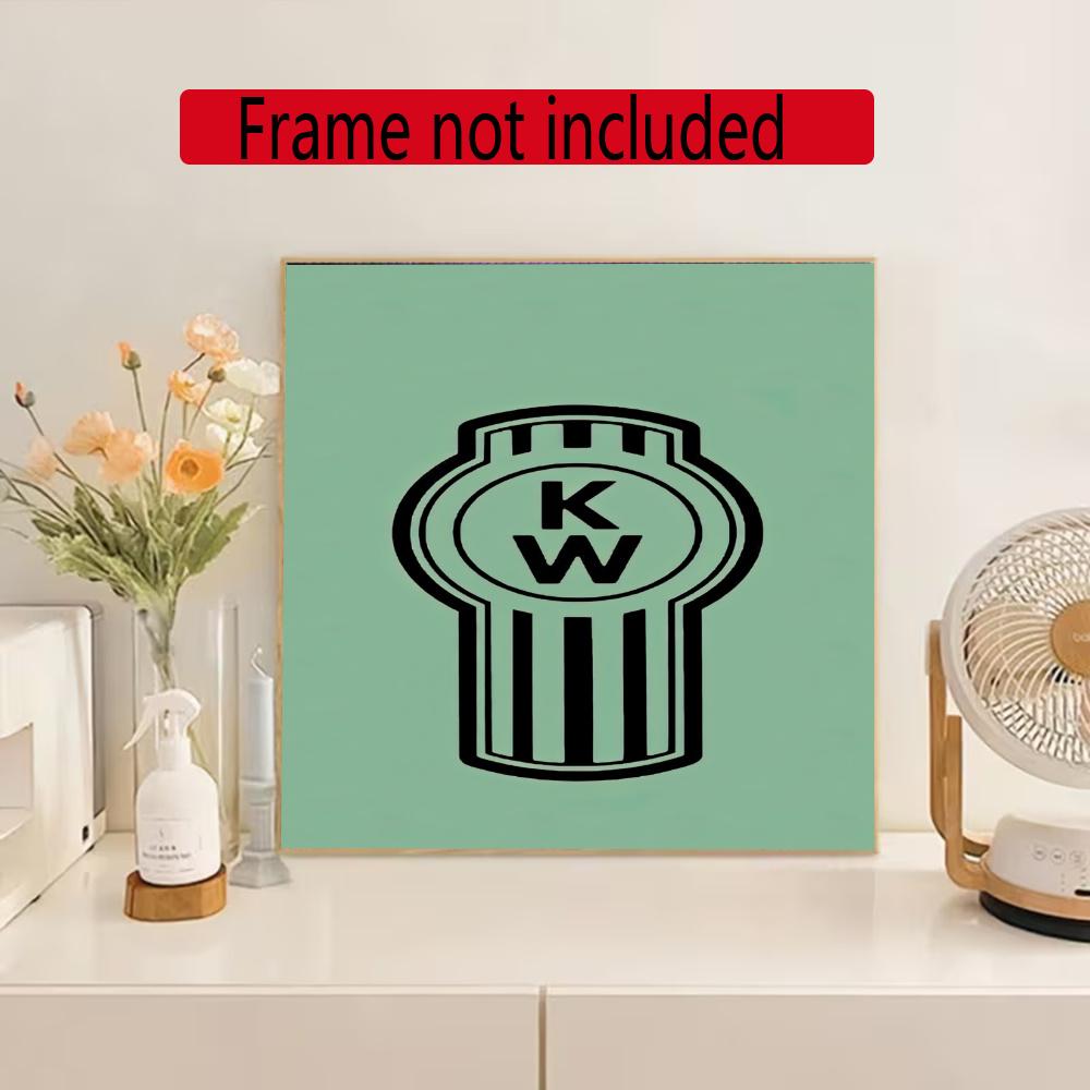 Kenworth 5D Diamond Painting Round Diamond Rhinestones Mosaic Diamond Embroidery Wall Paintings Rhinestones Gift Frameless