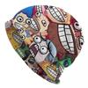 Troll Face Quest Video Meme Funny Anime Beanie Bonnet Knitted Hats Hip Hop Unisex Game Comic Warm Winter Skullies Beanies Caps