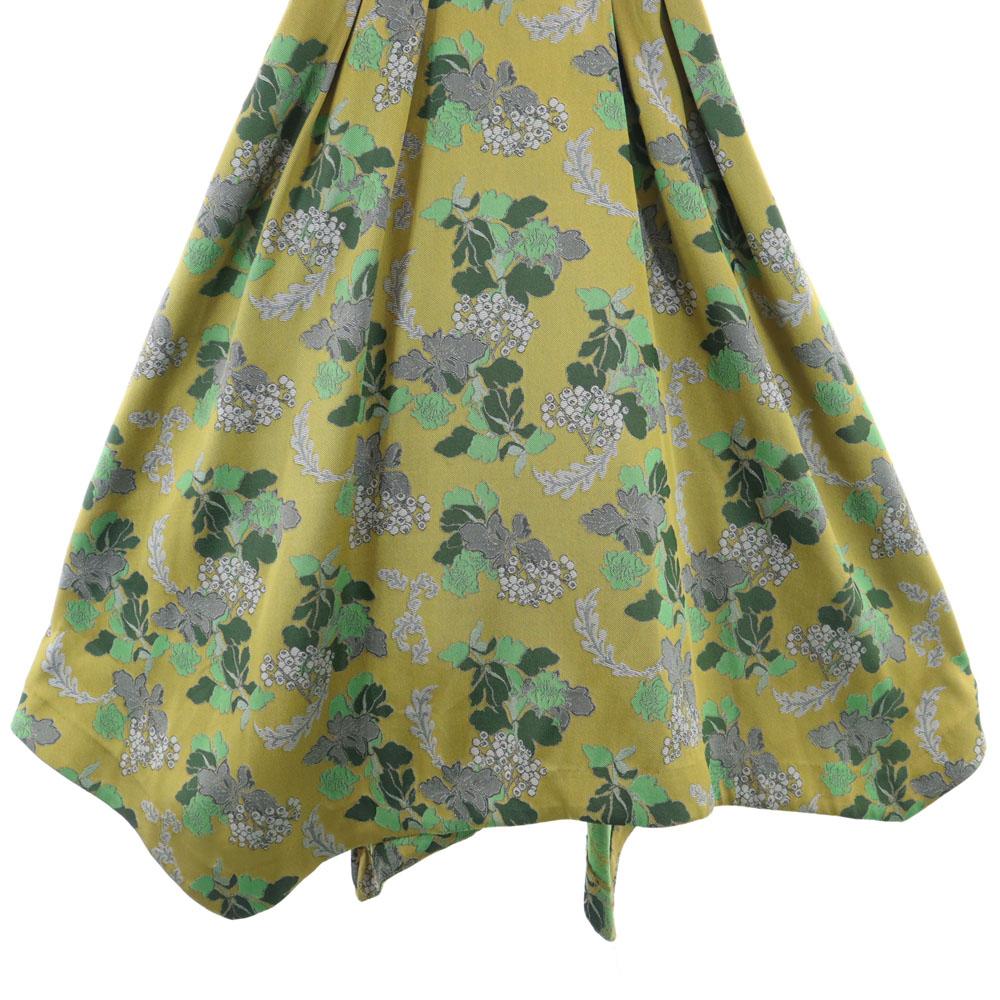 AMERI UNDRESSED Long Length Skirt S Gold Series Waist Rubber Women Used