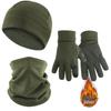 Winter Camo Fleece Cold Weather Accessory Set