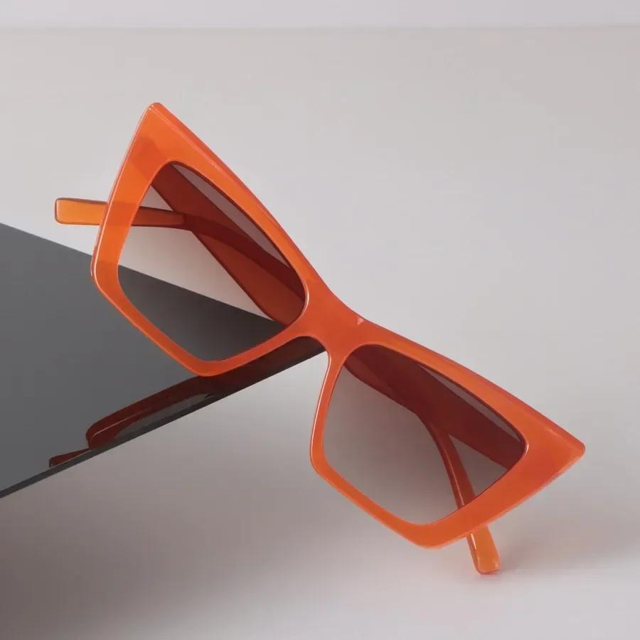 Vintage Cat Eye Sunglasses Women Men Designer Brand Mirror Cool Candy Colors Sun Glasses Oculos De Sol Unisex Fashion