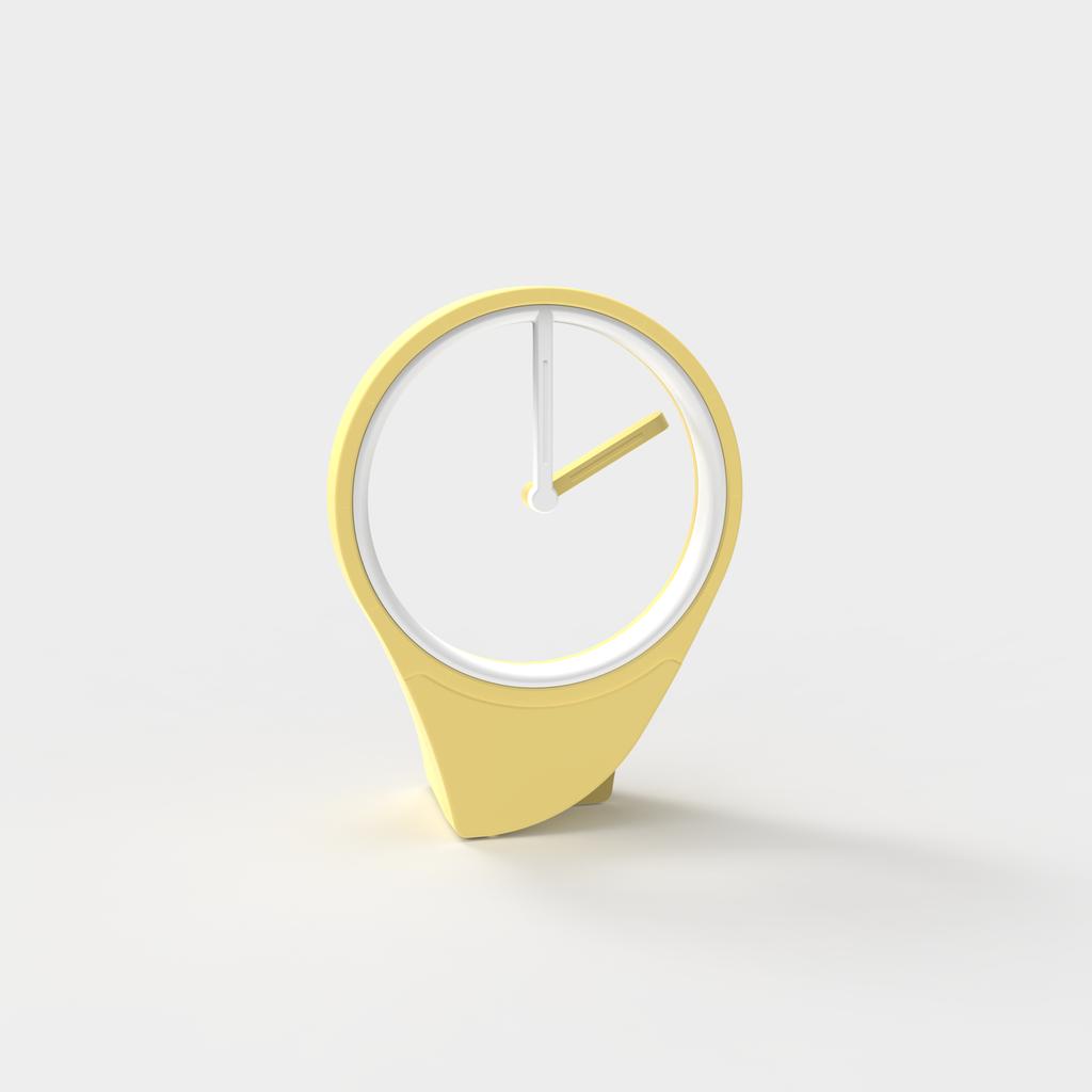 Floating Clock Without Dial Stylish Simple Household Desktop Decoration Modern Atmosphere Advanced Wind Desktop Clock Decoration