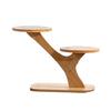 Wooden Tiered Plant Stand Rustic Planter Holder with 3 Tiers Decorative Desktop Display Stand for Potted Succulents Small Figurines