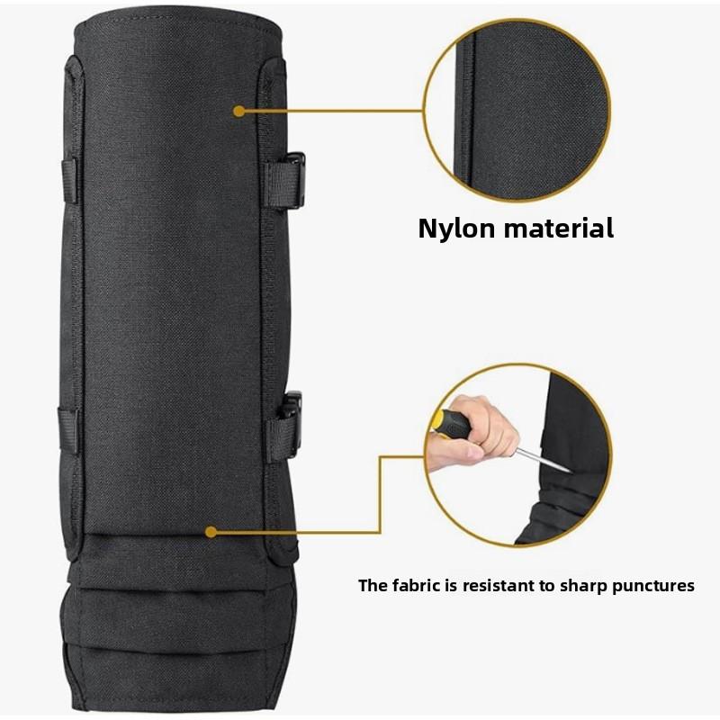 Insect Snake Shin Guards, Outdoor Hunting Shoes, Straps, Reinforced Shin Guards, Insect Snake Bites, Sharp Objects, Puncture Boots