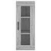 Highboard Gray Sonoma 34.5 x 34 x 180 cm Particleboard