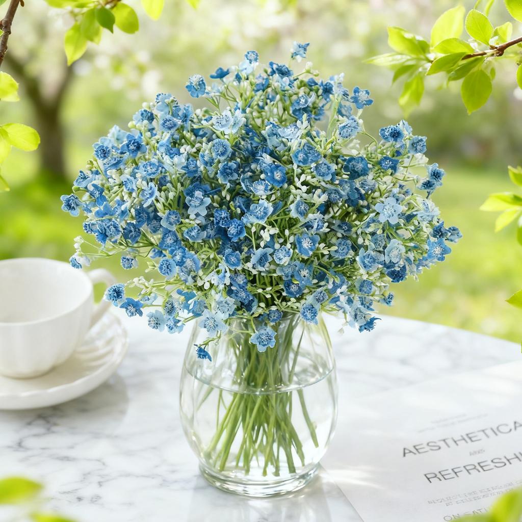 Artificial Flowers Gypsophila High Quality Festival Wedding Bridal Bouquet Outdoor Yard Garden Home Room Table Diy Gifts Decora