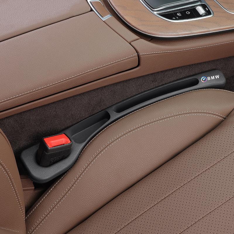 Car Seat Gap Plug Anti-leak Strip Multi-functional Storage Box For BMW 50th Anniversary 3 5 Series E46 E83 F16 E70 M3 M5 G30 G20 gjbf54