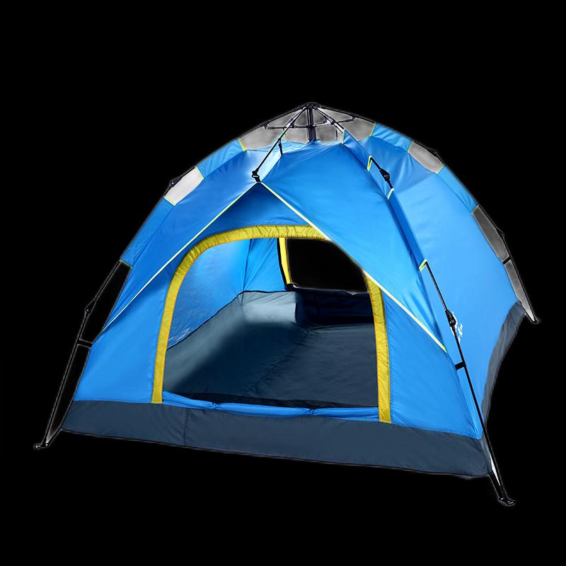 Hanlemeitu Automatic 3-Person Family Outdoor Tent 3-Person