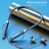 Wasserdichte drahtlose Bluetooth 5.0-Nackenbügel-Ohrhörer Sport Magnetisches Headset Ohrhörer Stereo-Kopfhörer