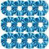 12pcs Vintage Women Pink Velvet Scrunchies Baby Girls Headwear White Black Blue Green Elastic Hair Bands Kids Hair Accessories