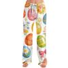 Modische lockere Freizeit-Hose für Damen mit Easter-Cartoon-Print