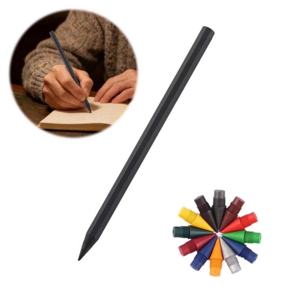 Reusable Eternal No Ink Pen Smooth Friction No Ink Pencil Forever Pencil  Writing Instrument