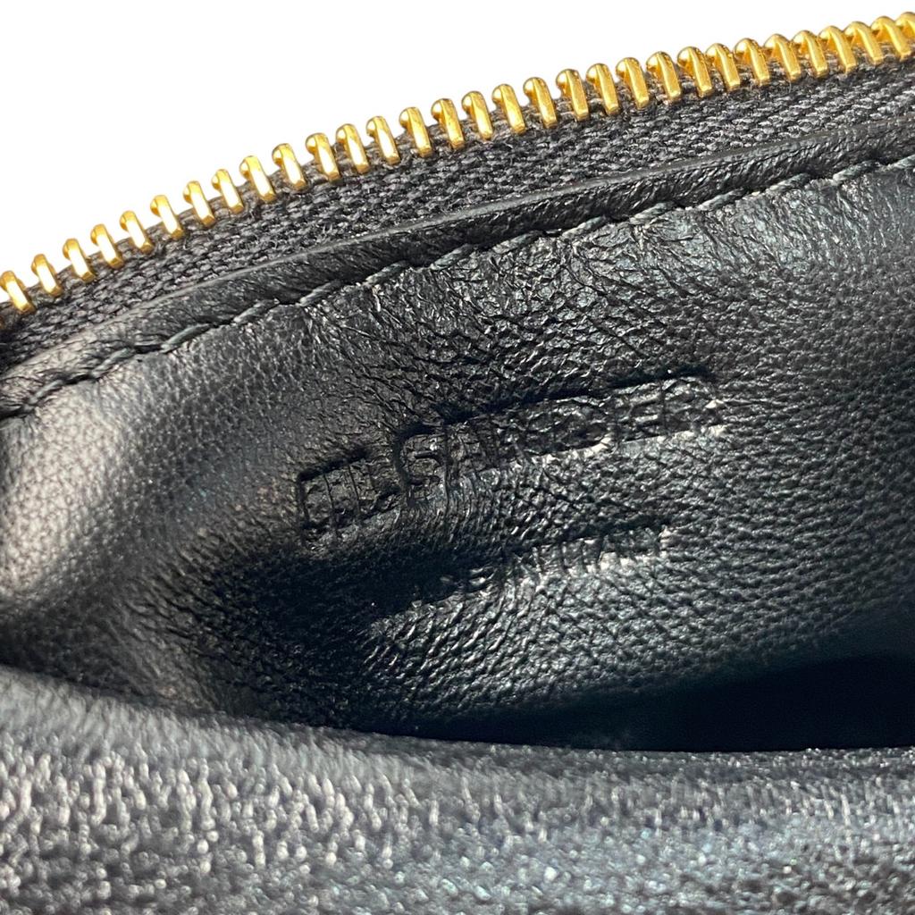 Used JIL SANDERHandbag Black/gold Leather Women