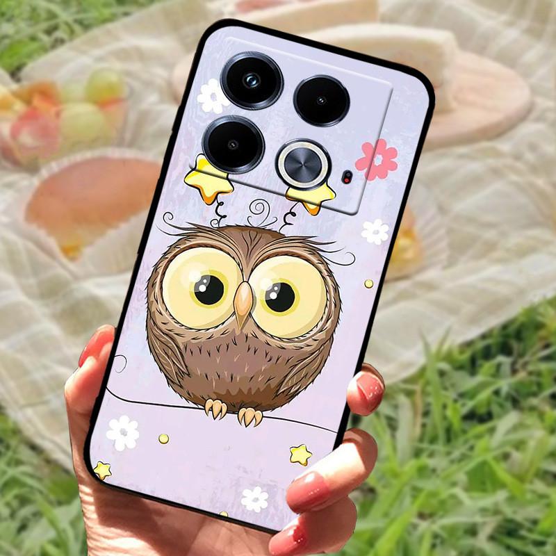 Pour Housse Infinix Note 40 Coques Mignonnes Pour Infinix Note 40 Silicone Souple TPU Coques Arrière Pour Infinix Note 40 X6853 Housse Protectrice