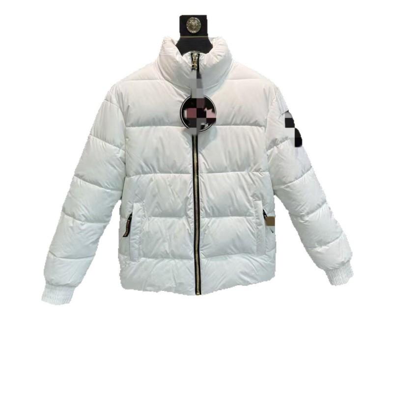 Winter Thick Cotton Puffer Jacket Men Women - Stand Collar Zip Up Casual Fashion
