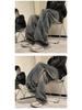 2024 Men's American Retro Wide-Leg Jeans - Trendy Loose Straight-Leg Design for Spring & Autumn