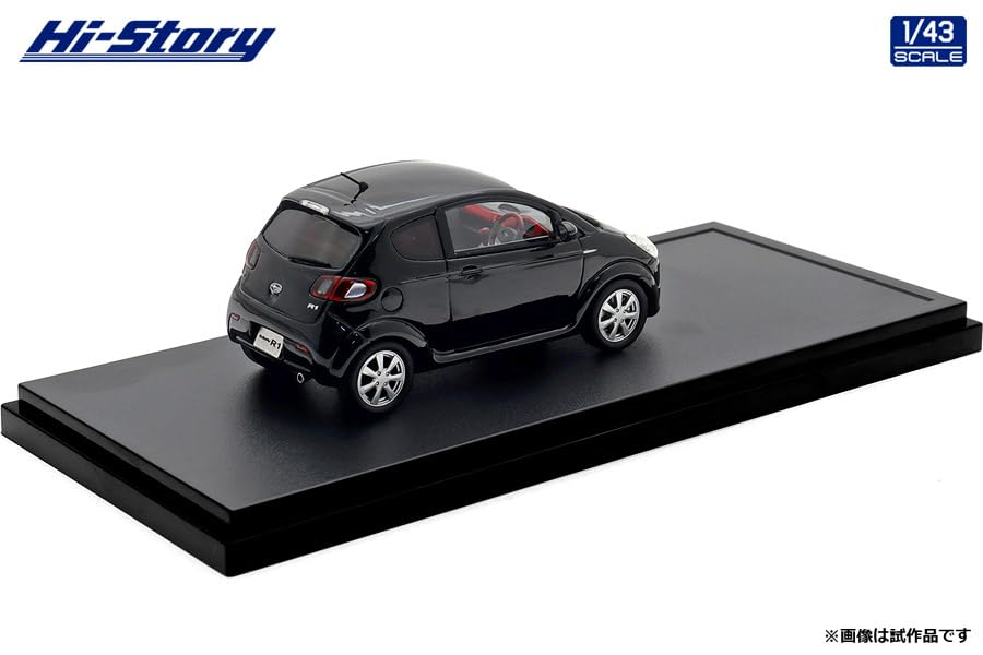 INTERALLIED Hi Story Scale Subaru R1 S Obsidian Black Pearl Finished Model HS511BK 1/43 (2005)