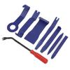 8PCS Car Trim Removal Tool Kit Blue with Red Screwdriver Door Window Clip Fastener Remover Install