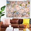 Cute Cartoon LLulu The Piggy Colorful Tapestry Wall Hanging Bohemian Wall Tapestries Mandala Wall Hanging Sheets