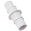 White Pool Hose Connector 38mm Threaded Pipe Fitting Pool Cleaning Accessory Pool Hose Cuff