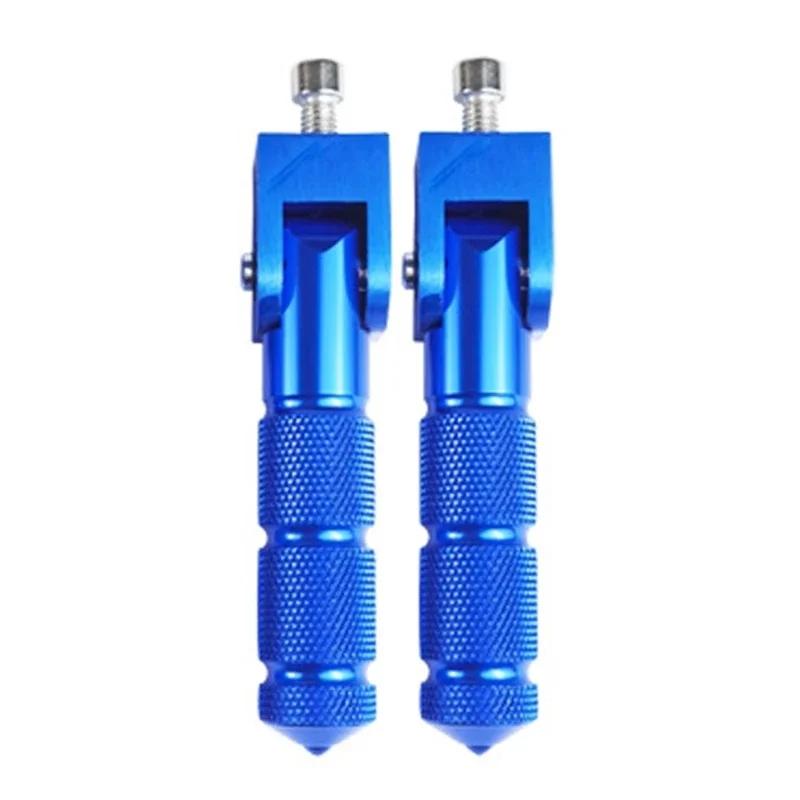 1 Pair Foot Rest Motorcycle Footrests Foot Rest Scooter Foot Pegs for Electric Vehicles Mopeds Motocross Pedal GTWS
